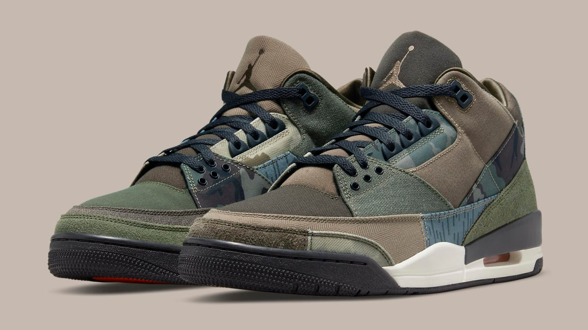 Air Jordan 3 “Patchwork” – Walrus Oxford