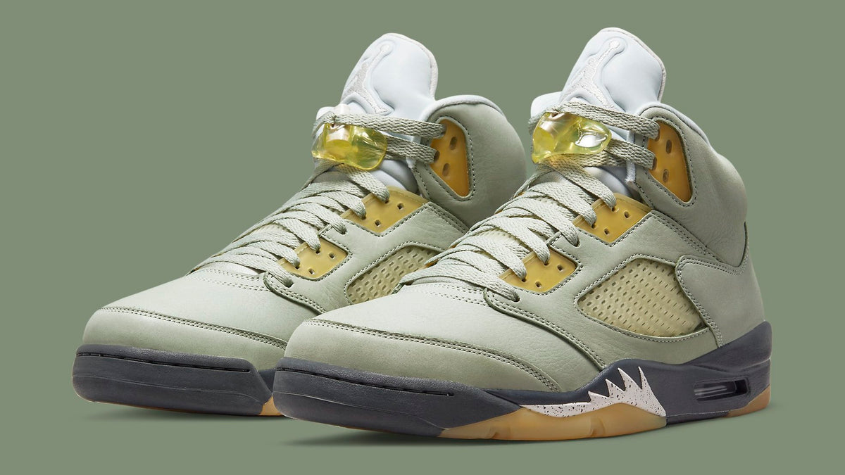 Air Jordan 5 “Jade Horizon” – Walrus Oxford