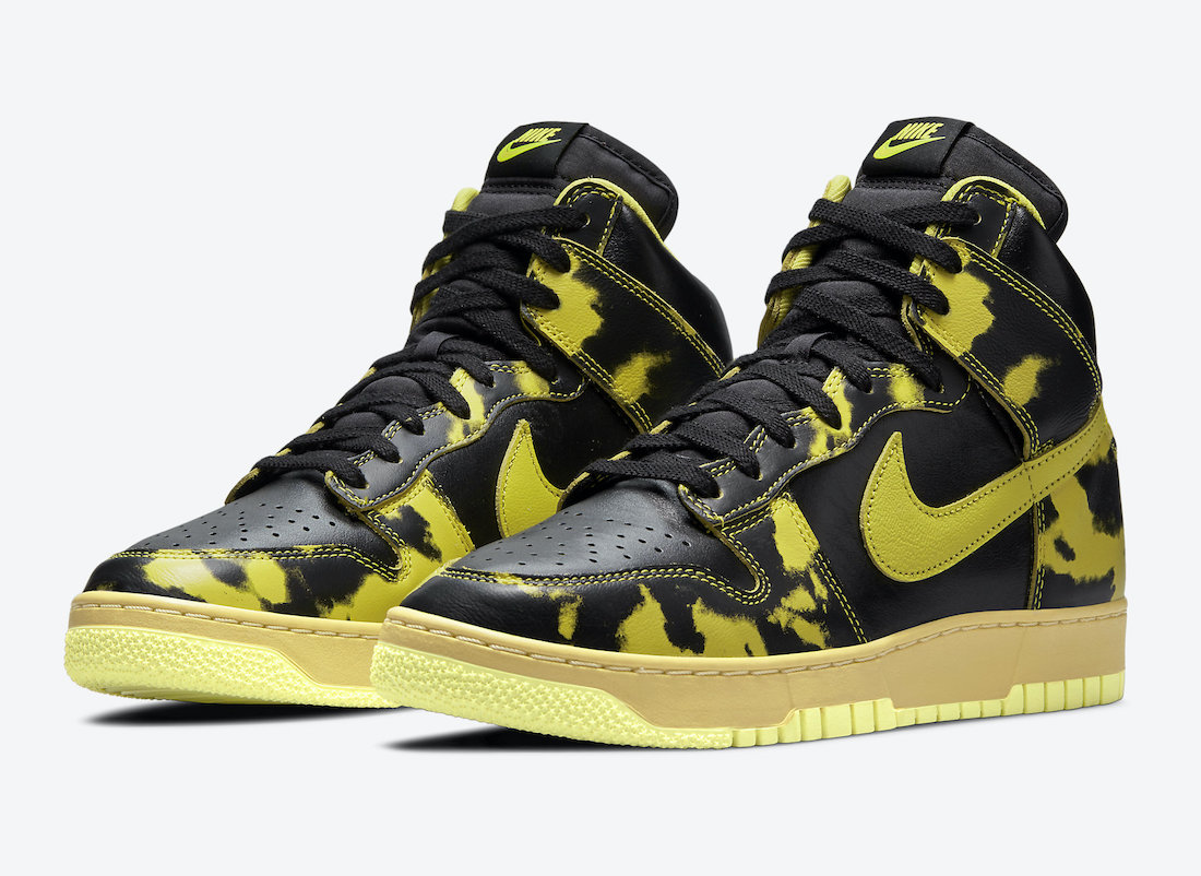 Nike Dunk High 1985 “Yellow Acid Wash” – Walrus Oxford