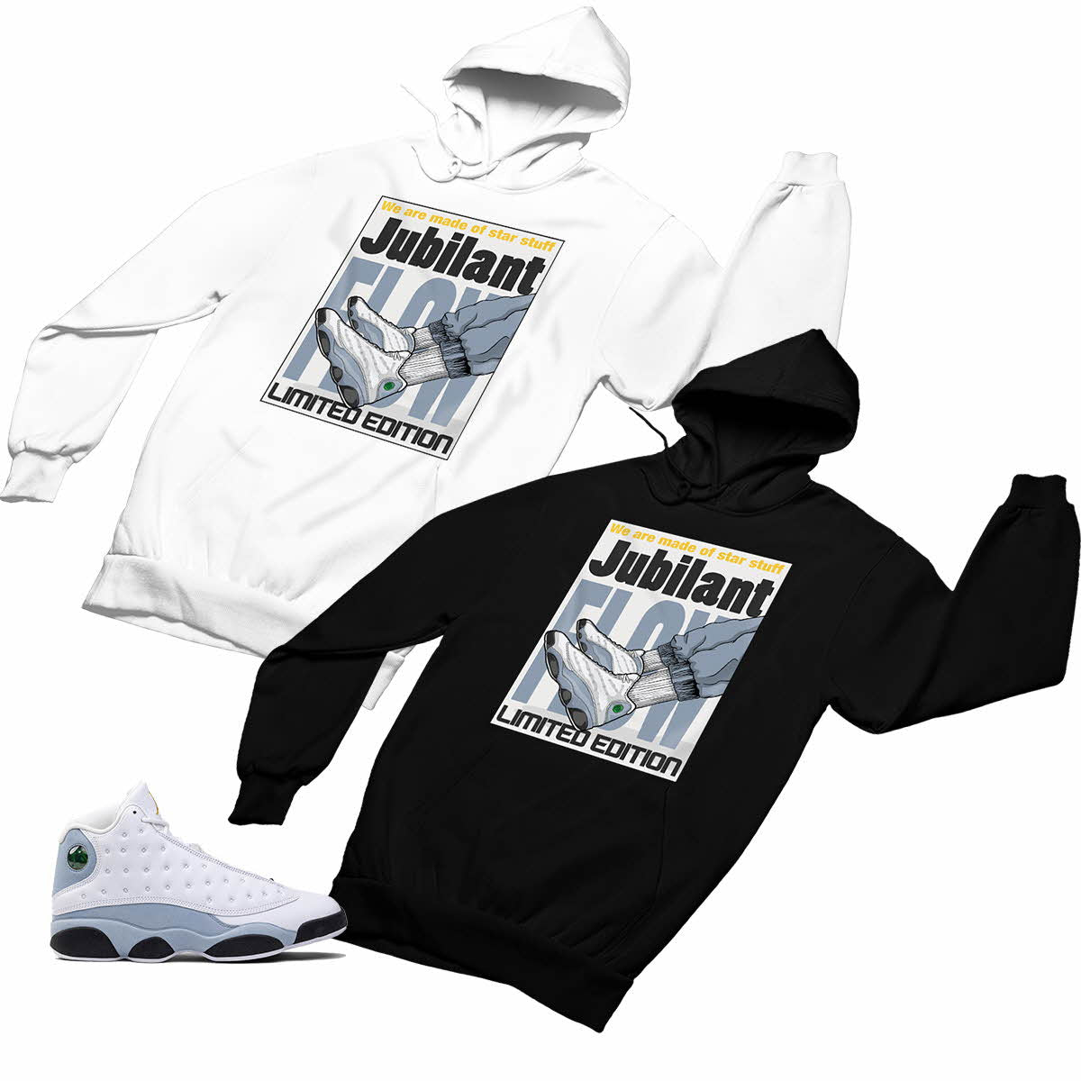 NIKE ナイキ ジョーダン Jordan Retro 13 Legacy Hoodieパーカー Men Black Sweatsuit 2pc Set Match Jordan 13 Bred 23 Legend