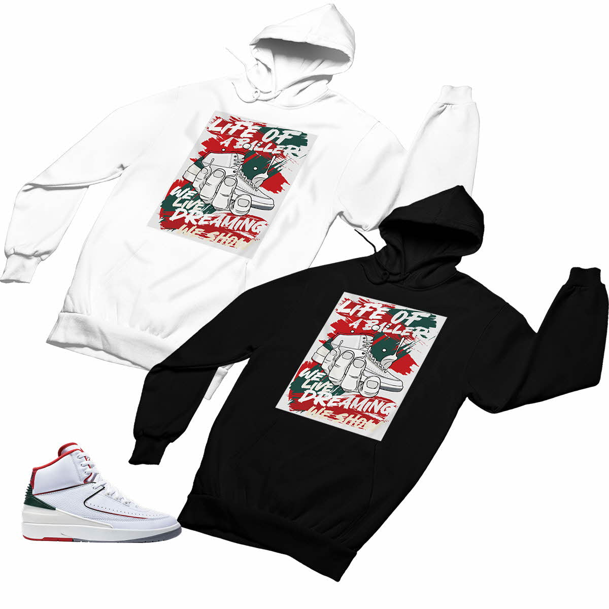fearless 1s jordan hoodie white no 350s