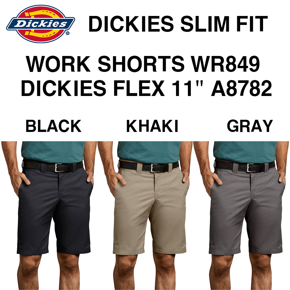 Dickies Slim Fit Work Shorts WR849 Dickies FLEX 11