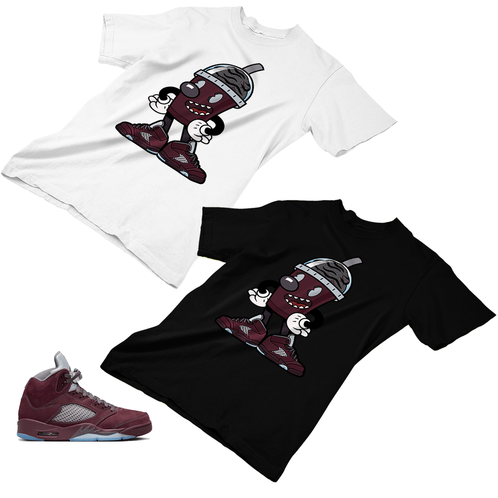 Custom T shirt Matching style of Jordan 5 – Walrus Oxford