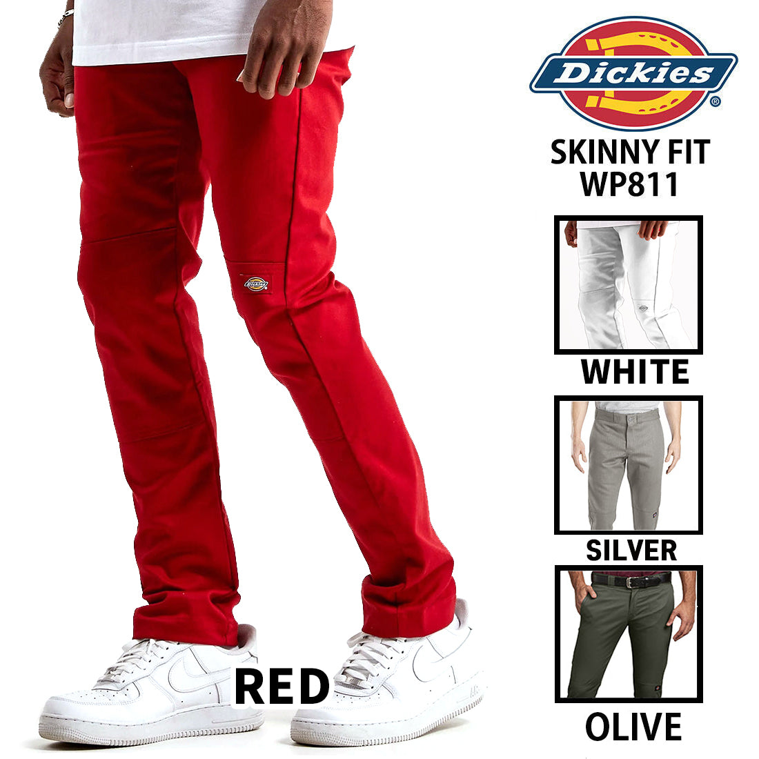 Dickies STRONG ours GLAY 32×32 NEW Dickies 1922 Khaki Pants Chino Cramerton Military Army