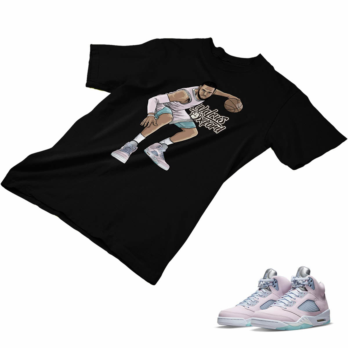 Jordan 5 Easter Matching Custom Designed T shirt JD 5-2-23-21 – Walrus ...
